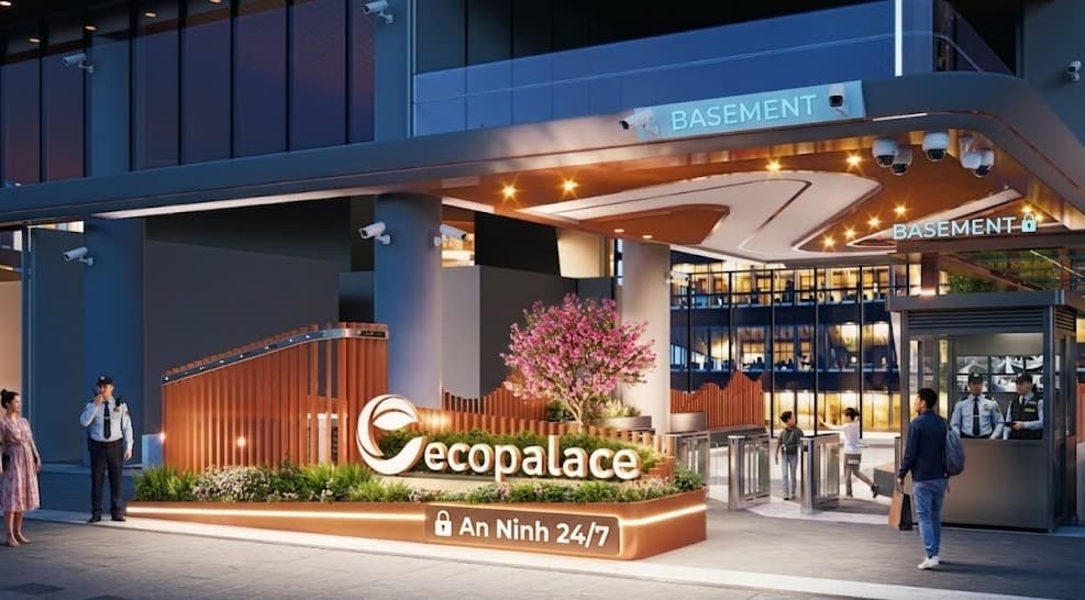 An Ninh 24/7 – Tiện ích EcoPalace Đắk Lắk