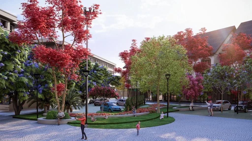 Công Viên Cây Xanh – Tiện ích EcoPalace Đắk Lắk