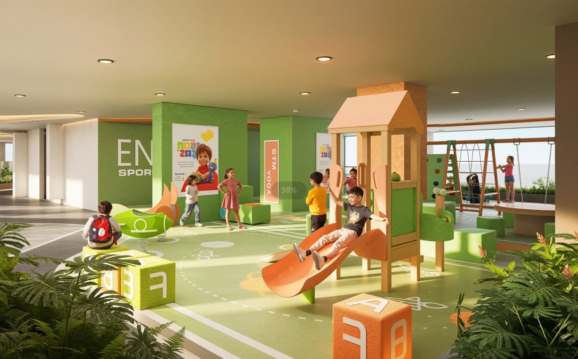 Khu Vui Chơi Trẻ Em – Tiện ích EcoPalace Đắk Lắk