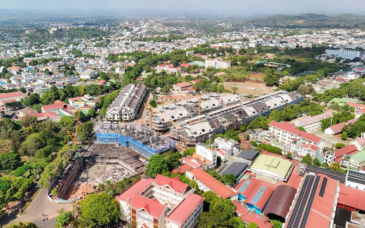 Ecopalace Đắk Lắk Hiện Hữu Không Gian Sống: Nhà Mẫu Hoàn Thiện, Hạ Tầng Tăng Tốc