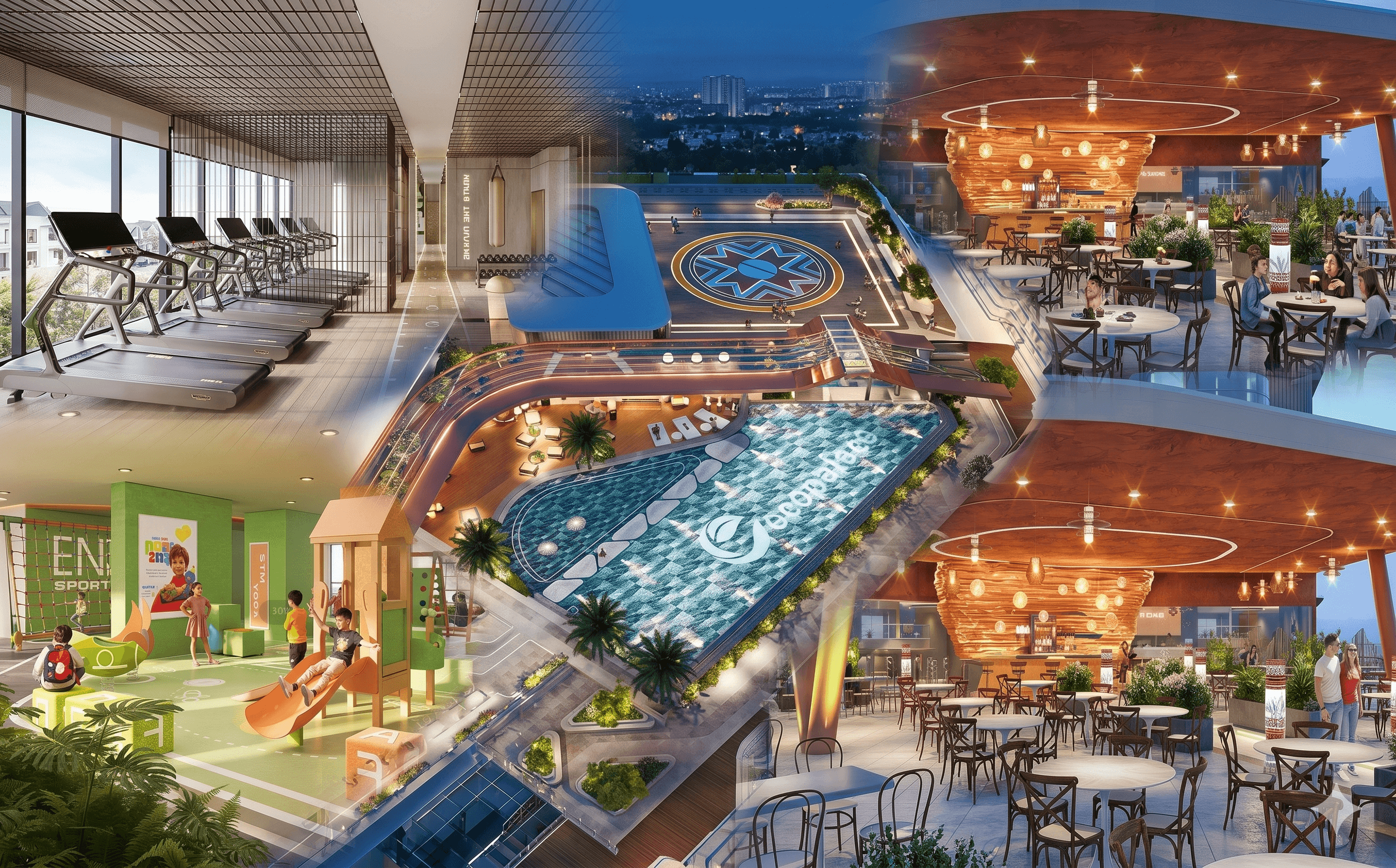 Tiện ích nội khu EcoPalace Đắk Lắk – EcoPark Đắk Lắk Buôn Ma Thuột